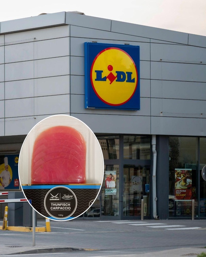 Lidl ruft Mitte Dezember 2025 Sansibar Deluxe Thunfisch Carpaccio zurück.