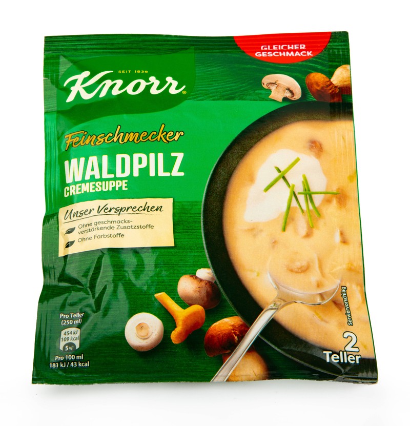 Rückruf von Knorr Suppentüten in gleich drei Nachbarländern von Deutschland.