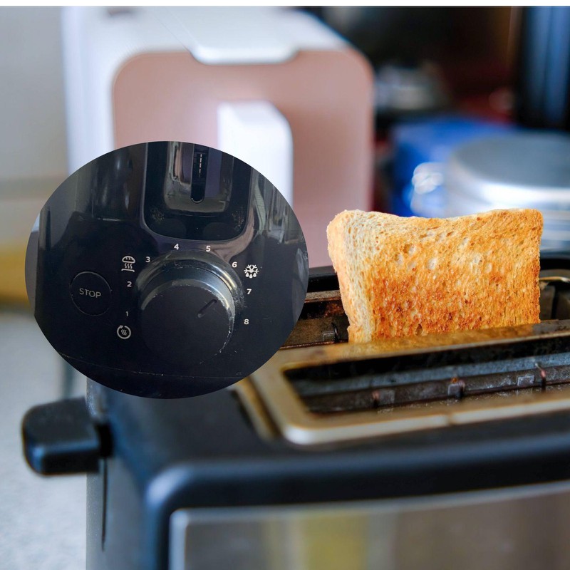 Das Ziffernblatt auf dem Toaster hat eine spezielle Funktion, die viele missverstehen.
