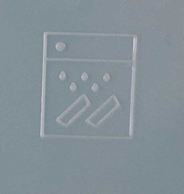 Dieses Piktogramm zeigt an, dass die Tupperbox spülmaschinengeeignet sind.