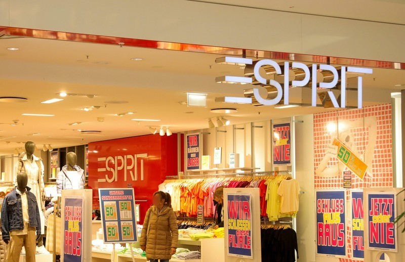 Esprit war einst eine der bekanntesten Modemarken in Deutschland.