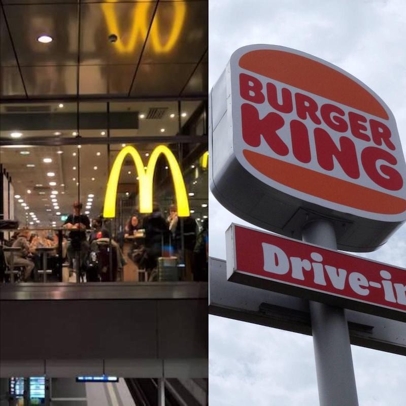 Bei McDonald's und Burger King gibt es einige Neuheiten.