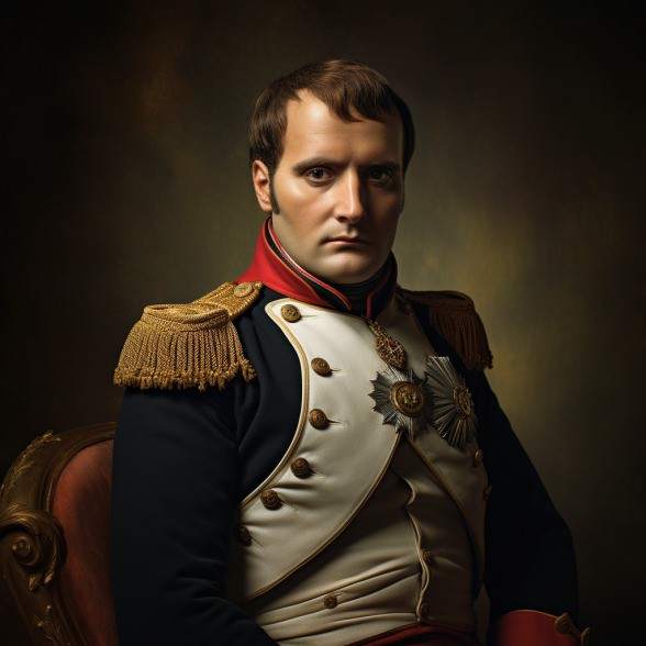 Napoleon Bonaparte (1769-1821) war ein französischer General, Diktator und Kaiser der Franzosen.