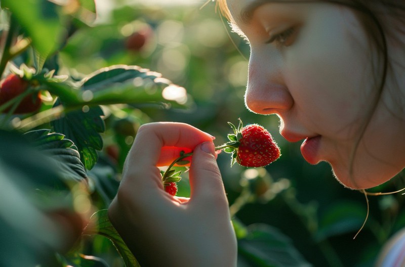 Bei Erdbeeren sollte man sich auf seinen guten Riecher verlassen.