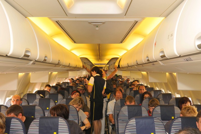 Im Flugzeug gibt es einige Gehimnisse.