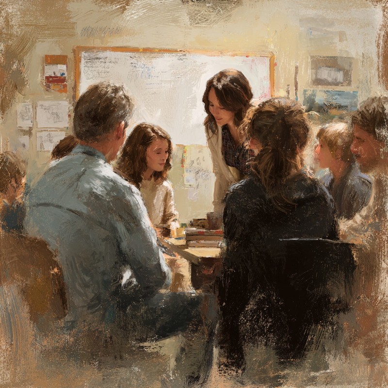 Elternabende sind immer wieder für eine Überraschung gut.