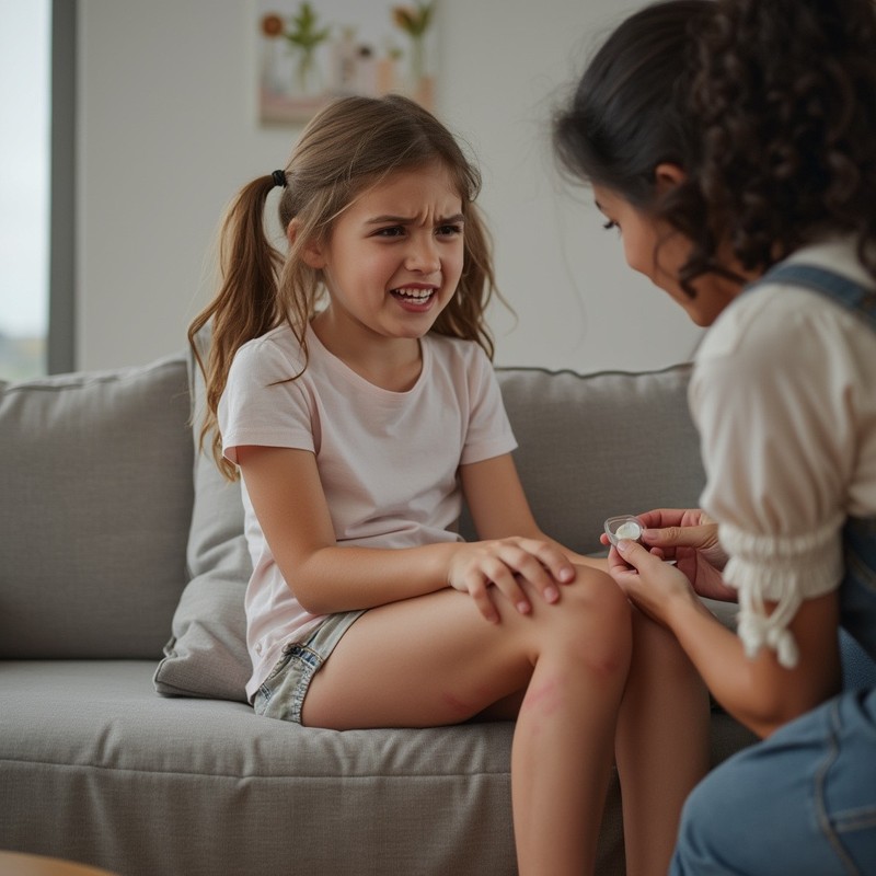 Die richtige Ernährung kann auch Kindern mit Neurodermitis oder anderen Hautkrankheiten helfen.