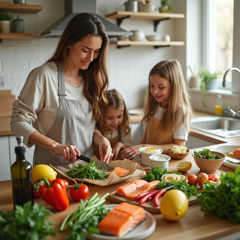 Gesunde Ernährung hilft gegen Stimmungsschwankungen, Konzentrationsprobleme und stärkt das kindliche Immunsystem.