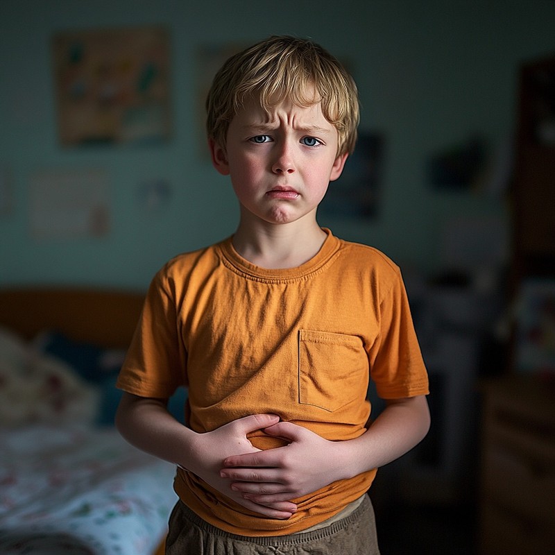 Hinter Bauchschmerzen beim Kind kann eine Fructose-Intoleranz stecken.