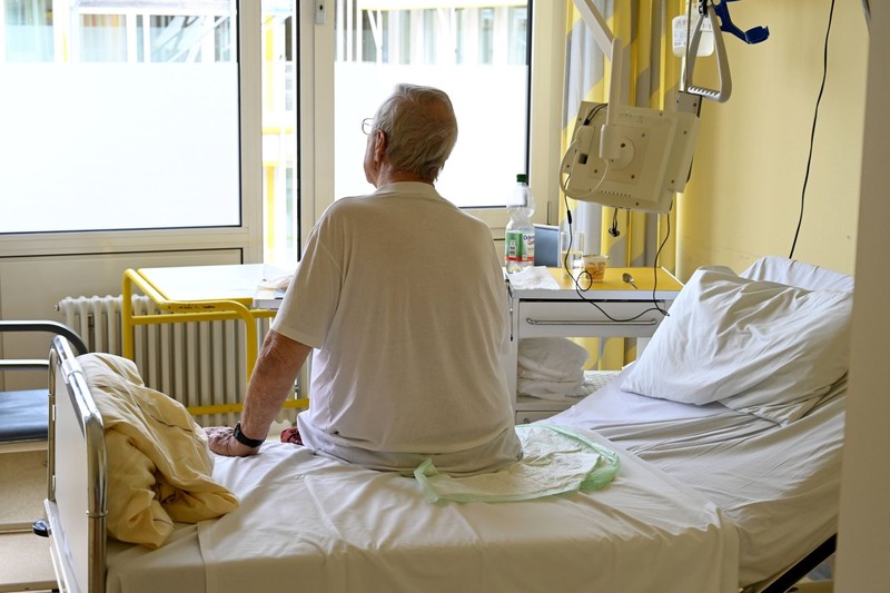 Meistens ist der Abschied für die Angehörigen schwerer als für den Sterbenden selbst.
