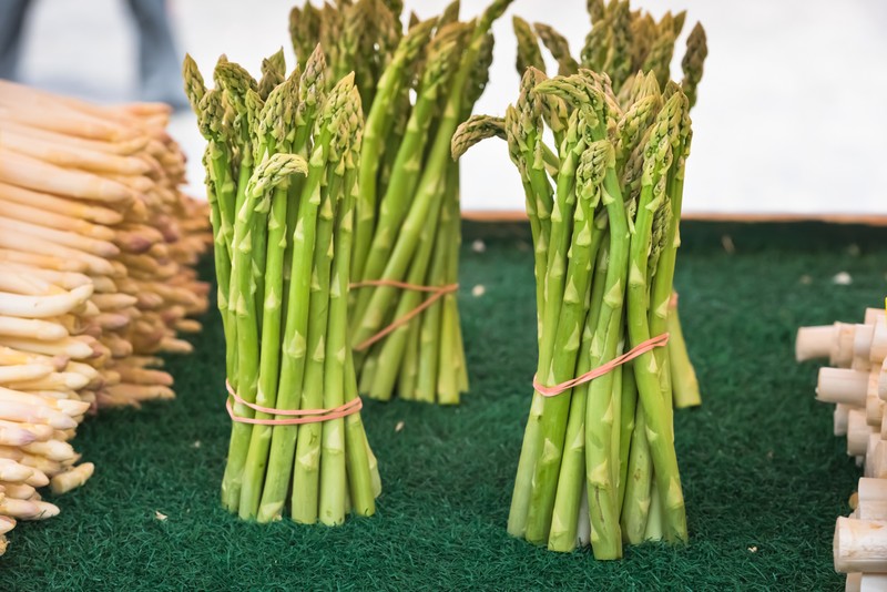 Nach Ende Juni handelt es sich bei Spargel meist um Importware.
