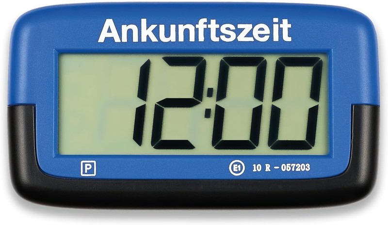 Elektronische Parkscheibe mit Zulassung fürs Auto