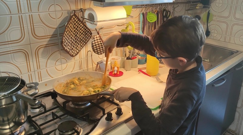 Wo gekocht wird, verteilen sich Gerüche.