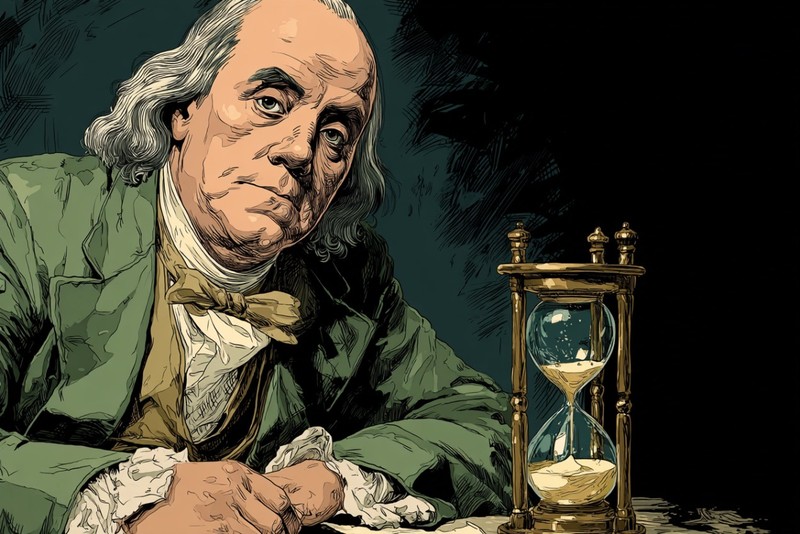 Schon Benjamin Franklin diskutierte über den Sinn einer Zeitumstellung.