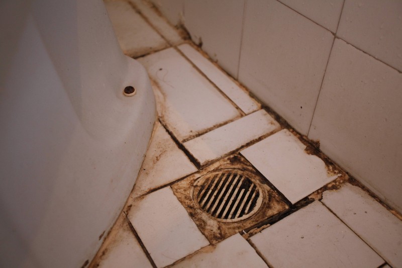 Wird es im Bad zu Feucht, droht Schimmel in Fliesenfugen.