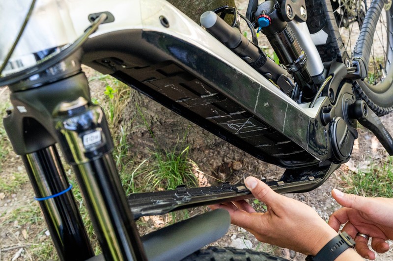 Der Akku möchte mit ins Warme.