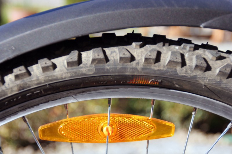 Im Winter bietet ein Schutzblech einige Vorteile.