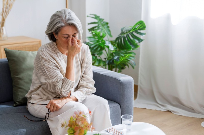 Auch die Hormone können mit Migräne zusammenhängen.
