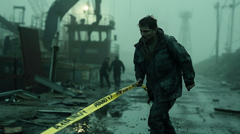 Im Wettlauf gegen die Schatten der Vergangenheit zählt jede Sekunde, während das Flüstern aus dem Wasser dem Reporter dicht auf den Fersen ist.